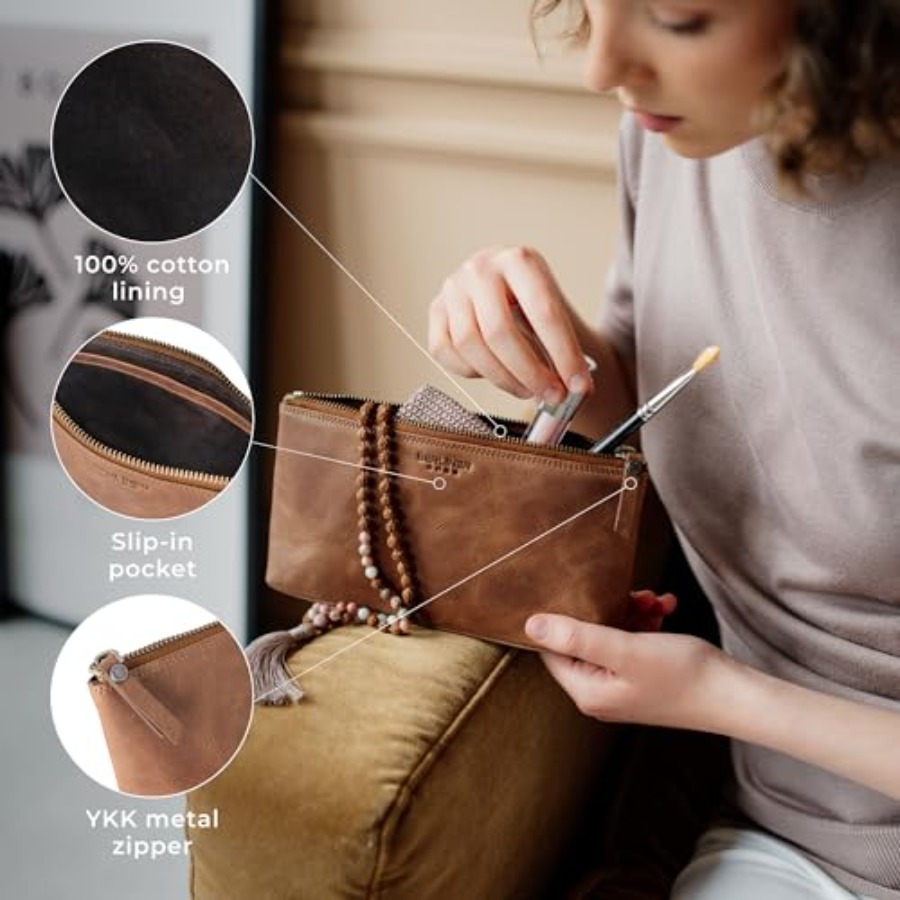 Vintage Genuine Leather Makeup - Vintage Zipper incelemesi ve fiyatı