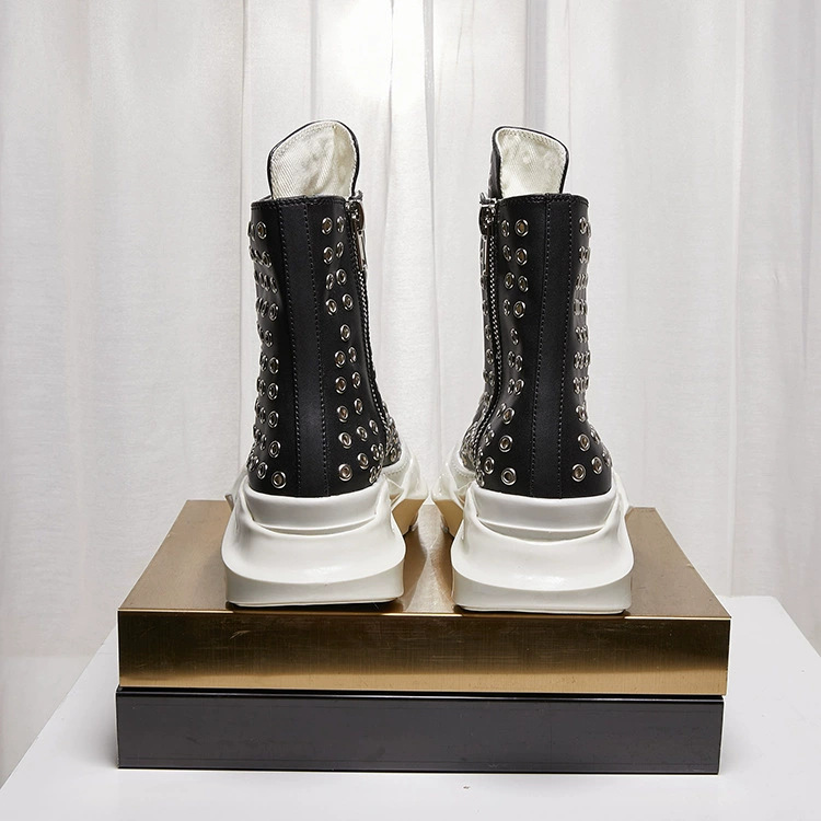 Vintage Men Shoes High-TOP Pla - Vintage Zipper incelemesi ve fiyatı