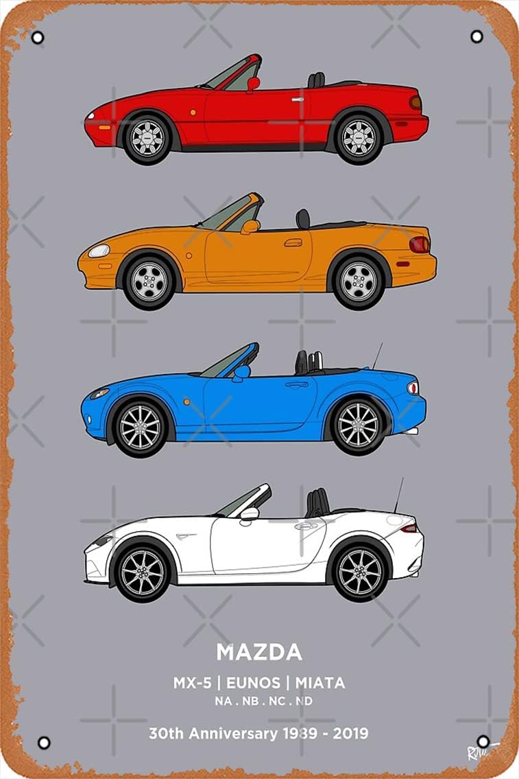 MX-5 / Miata/Eunos 30th Classi - Vintage Collectible Tins incelemesi ve fiyatı