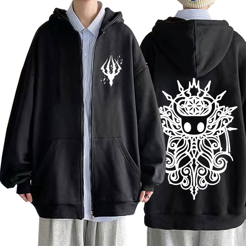 Game Hollow Knight Print Zippe - Vintage Zip Hoodie incelemesi ve fiyatı