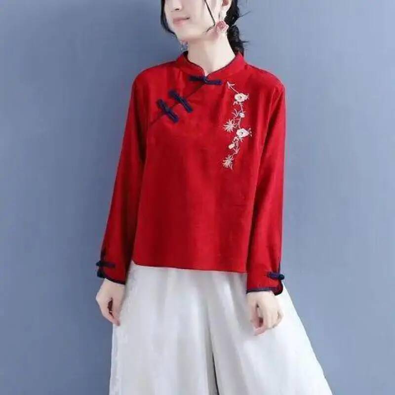 Vintage Embroidery Shirts Wome - Vintage Collectible Buttons incelemesi ve fiyatı