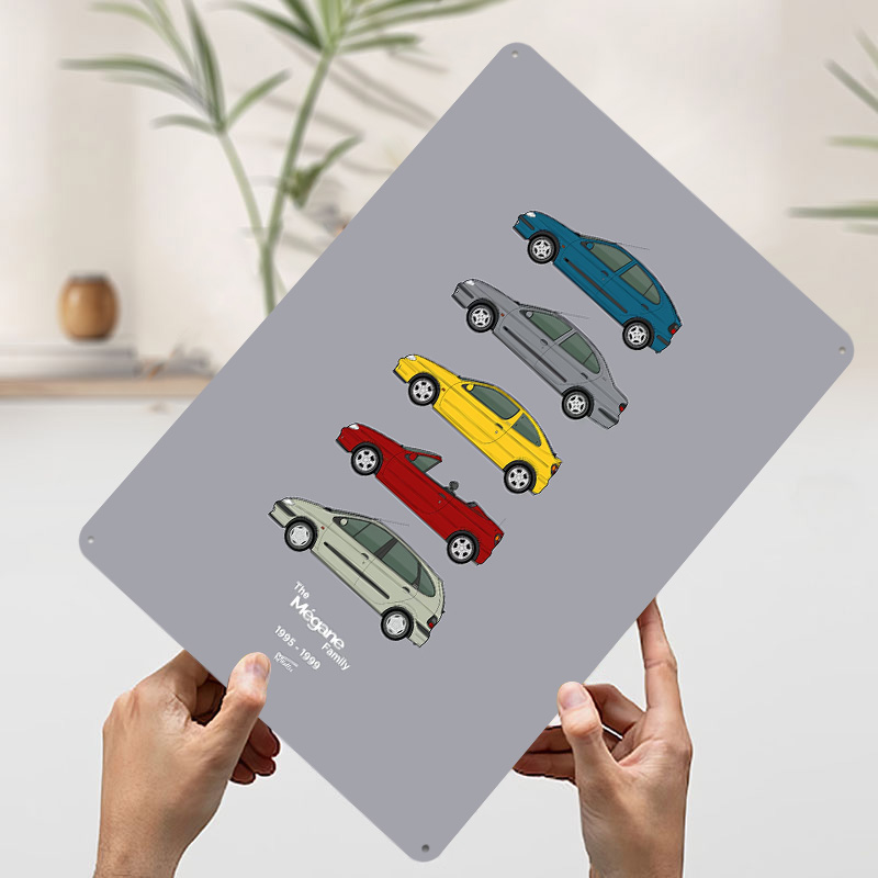 Sports Car Megane Collection 1 - Vintage Collectible Tins incelemesi ve fiyatı