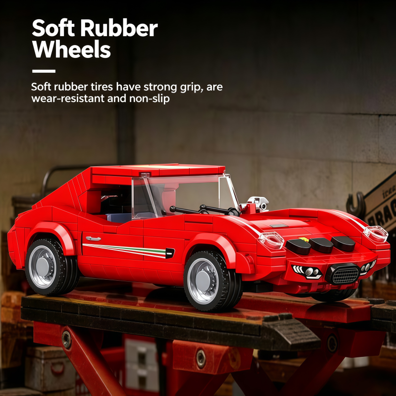Classic red vintage sports car - Vintage Collectible Toy Cars incelemesi ve fiyatı