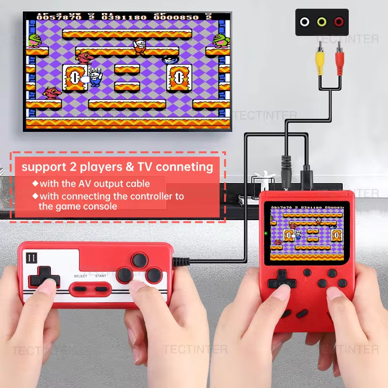 8 Bit Portable Retro Mini Hand - Vintage Game Collection incelemesi ve fiyatı
