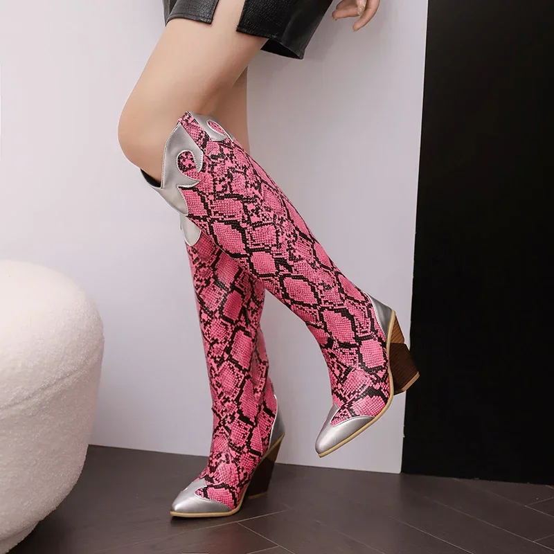 Big Size Western Women Knee Hi - Vintage Zipper incelemesi ve fiyatı