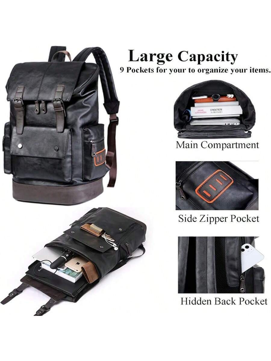 Vintage Black Leather Laptop B - Vintage Zipper incelemesi ve fiyatı