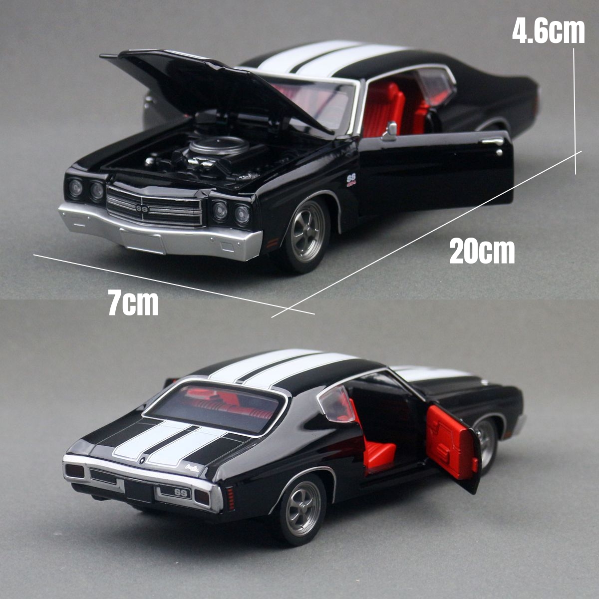 1/24 Chevrolet Chevelle 454 19 - Vintage Collectible Toy Cars incelemesi ve fiyatı